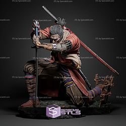 Sekiro Shadows Die Twice Warrior STL Files