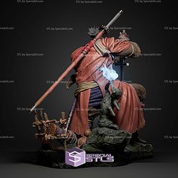 Sekiro Shadows Die Twice Warrior STL Files