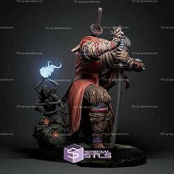 Sekiro Shadows Die Twice Warrior STL Files