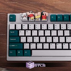 Shin Chan Keycap STL Files