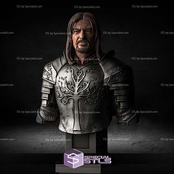 Simple STL Collection Boromir Bust