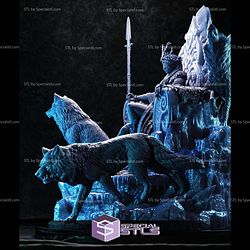 Skadi The Goddess of Winter Digital 3D Model