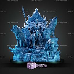 Skadi The Goddess of Winter Digital 3D Model