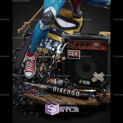 Spider Punk Music STL Files