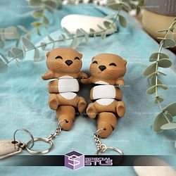 Super Basic STL Flexi Otter Magnetic Hand Holding