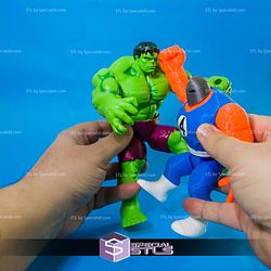 Super Basic STL Hulk Animated 1996
