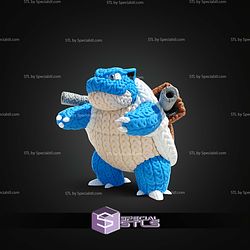 Super Basic STL Knitted Blastoise