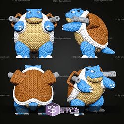 Super Basic STL Knitted Blastoise