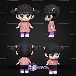 Super Basic STL Knitted Boo Monster Inc