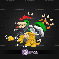 Super Basic STL Knitted Bowser