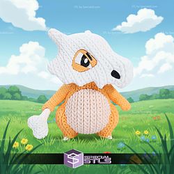 Super Basic STL Knitted Cubone