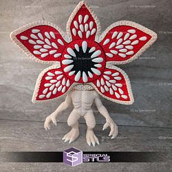 Super Basic STL Knitted Demogorgon