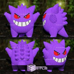 Super Basic STL Knitted Gengar