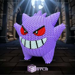 Super Basic STL Knitted Gengar
