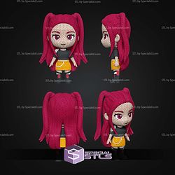 Super Basic STL Knitted Mira Kpop Demon Hunter