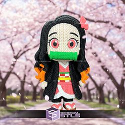 Super Basic STL Knitted Nezuko