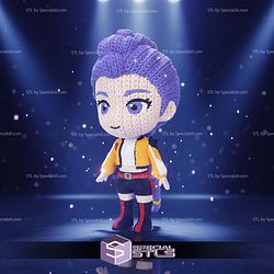 Super Basic STL Knitted Rumi Kpop Demon Hunter