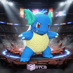 Super Basic STL Knitted Wartortle