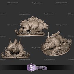 Tank Solo Leveling from Diorama STL Files