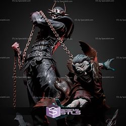 The Batman Who Laugh Gotham Terror STL Files
