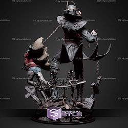 The Batman Who Laugh Gotham Terror STL Files