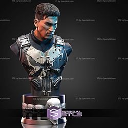 The Punisher and Axe Bust STL Files