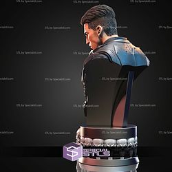 The Punisher and Axe Bust STL Files