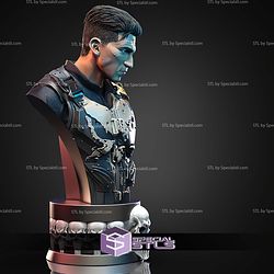 The Punisher and Axe Bust STL Files