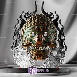 The Visage of Mt Osore Mask Digital 3D Model