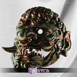 The Visage of Mt Osore Mask Digital 3D Model