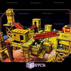 Tycho Starport Campaign STL Miniatures