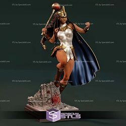 War Woman Invincible STL Files