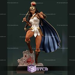 War Woman Invincible STL Files