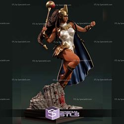 War Woman Invincible STL Files