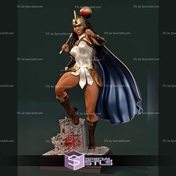 War Woman Invincible STL Files