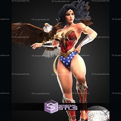 Wonder Woman Thicc and Eage STL Files