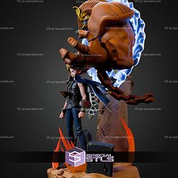 Yami Yugi and Exodia 290mm STL Files