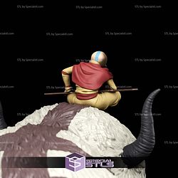 Aang Appa and Momo STL Files