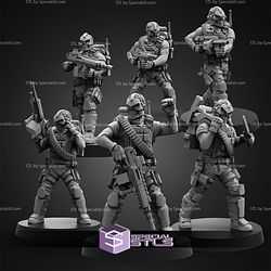 January 2026 Cyberpunk PapSikels Miniatures