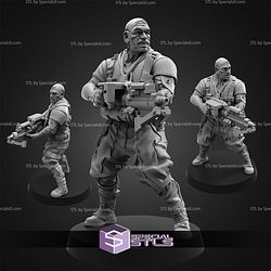 January 2026 Cyberpunk PapSikels Miniatures