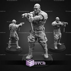 January 2026 Cyberpunk PapSikels Miniatures