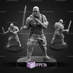 January 2026 Cyberpunk PapSikels Miniatures