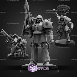 January 2026 Cyberpunk PapSikels Miniatures