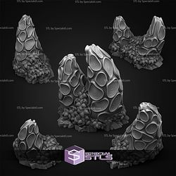 January 2026 Fantastic Plants and Rocks Miniatures