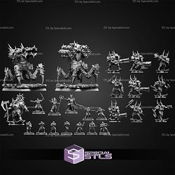 January 2026 Scifi Archvillain Games Miniatures