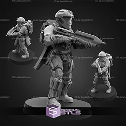 January 2026 Scifi PapSikels Miniatures
