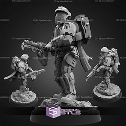 January 2026 Scifi PapSikels Miniatures