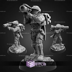 January 2026 Scifi PapSikels Miniatures