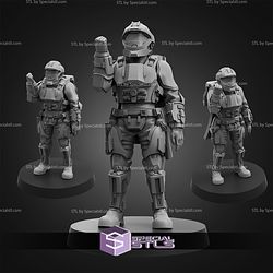 January 2026 Scifi PapSikels Miniatures