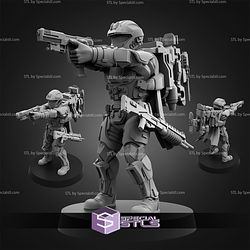 January 2026 Scifi PapSikels Miniatures